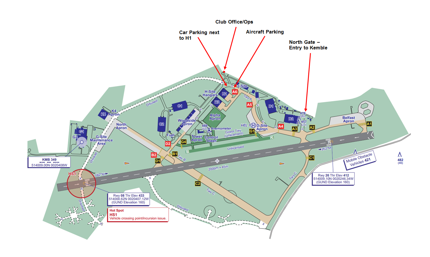 EGBP Site Map